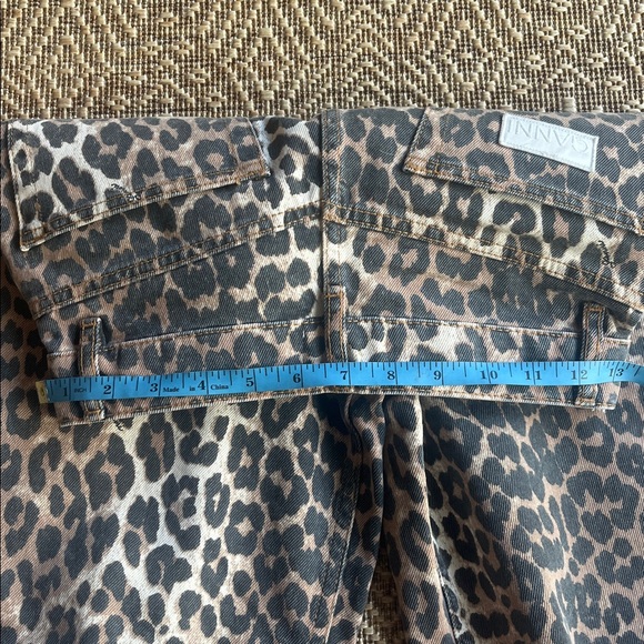 Leopard Denim Stary Jeans Ganni - Picture 8 of 10